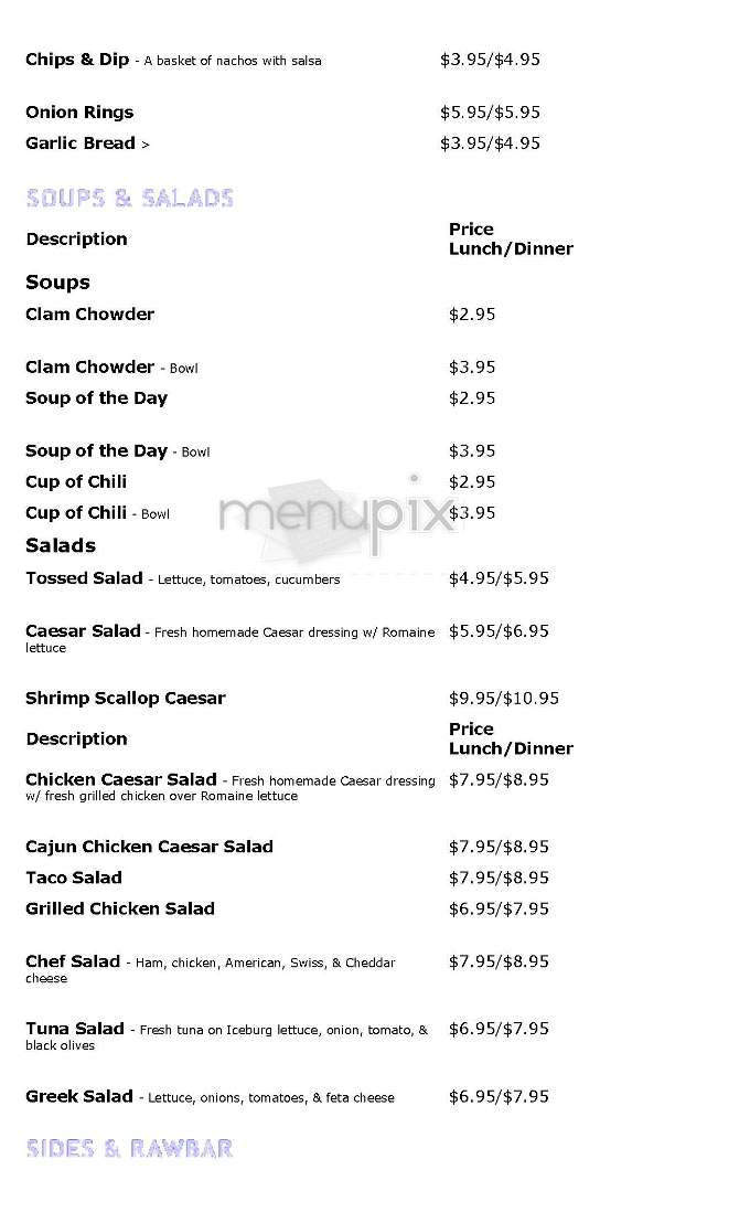 Roggie's Brew & Grille - Brighton, MA menu_pic