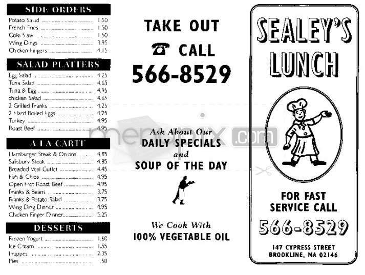 /902/Sealeys-Lunch-Brookline-MA - Brookline, MA