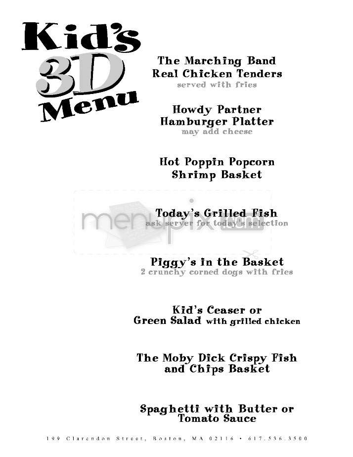 Skipjack's Seafood Emporium - Boston, MA menu_pic