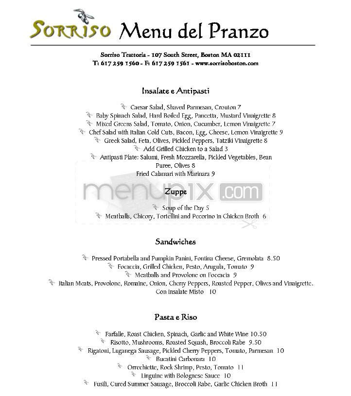 /1419/Sorriso-Trattoria-Boston-MA - Boston, MA