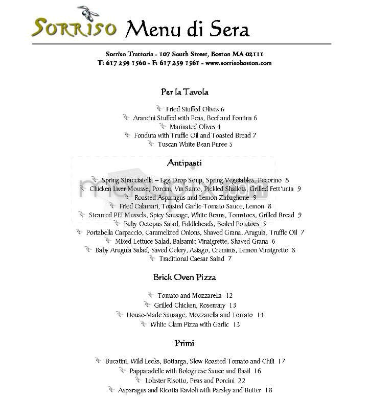 /1419/Sorriso-Trattoria-Boston-MA - Boston, MA