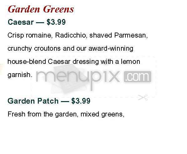 New England Soup Factory - Brookline, MA menu_pic