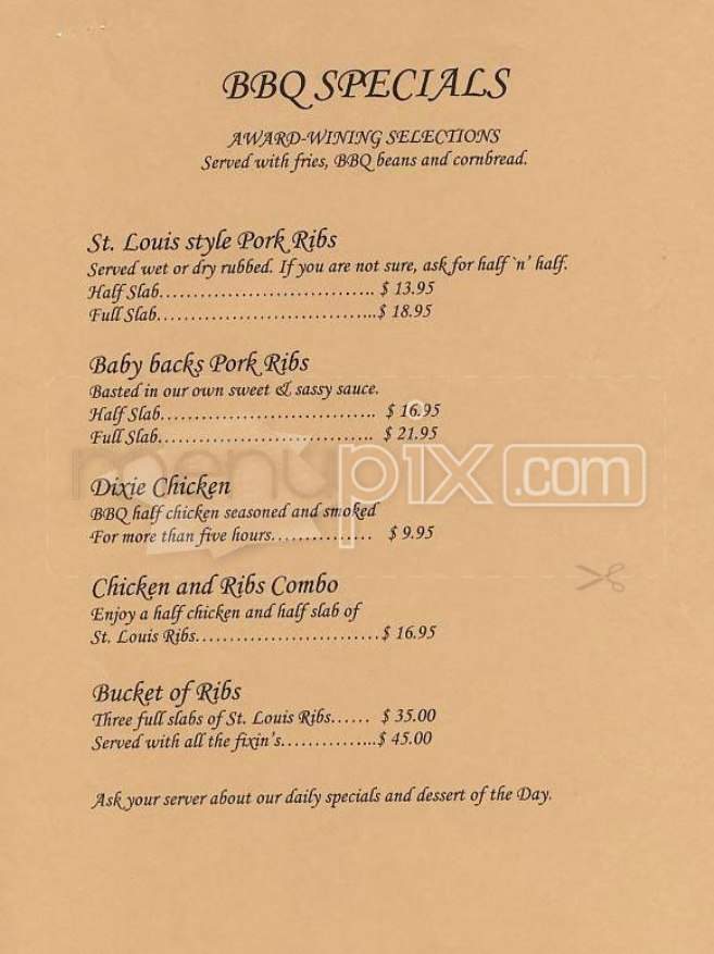 Speeder & Earl's (Copley Square Hotel) - Boston, MA menu_pic