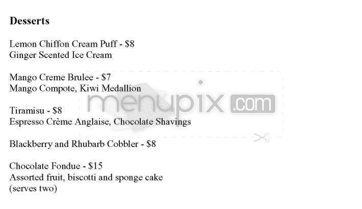 Temple Bar - Cambridge, MA menu_pic