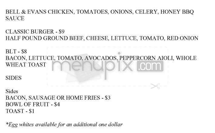 Temple Bar - Cambridge, MA menu_pic