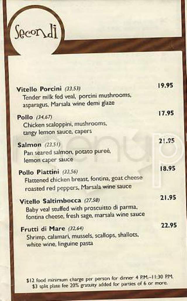 Plattini - Boston, MA menu_pic
