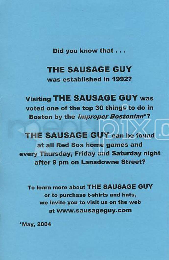 /1200/The-Sausage-Guy-Boston-MA - Boston, MA