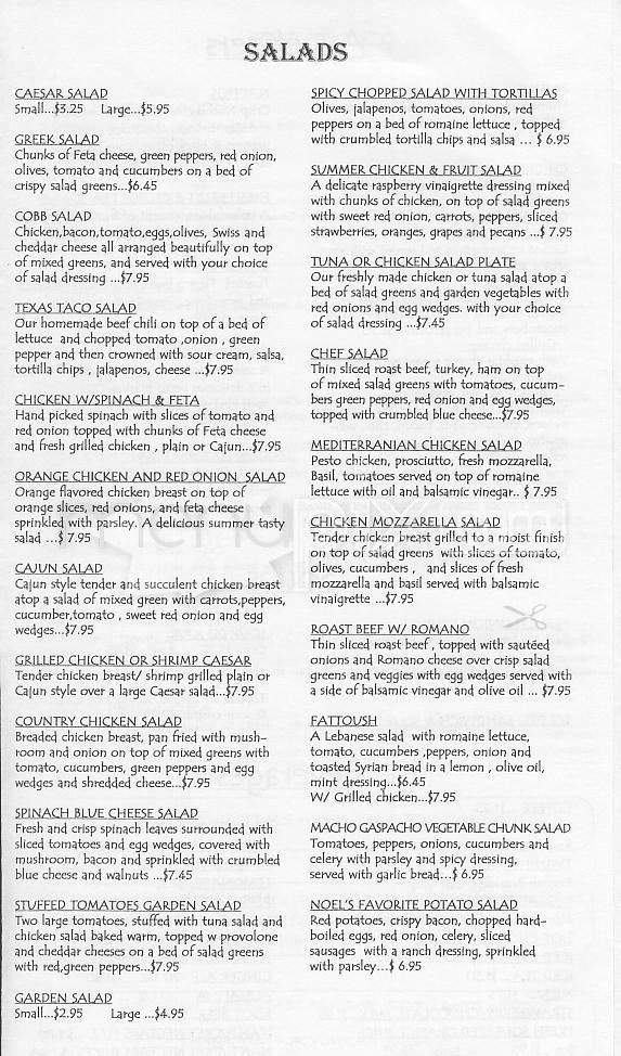 Thornton's - Boston, MA menu_pic