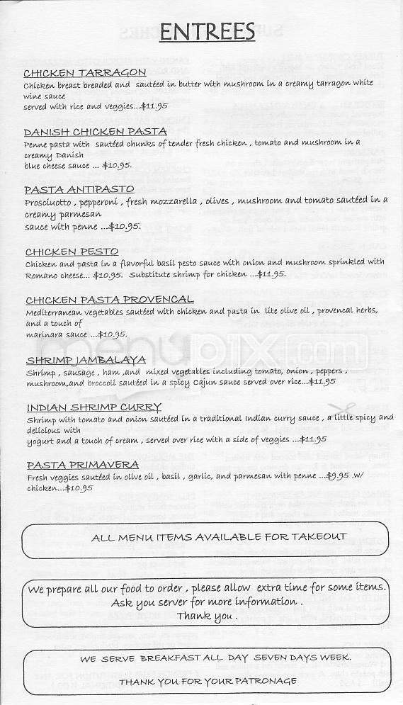 Thornton's - Boston, MA menu_pic