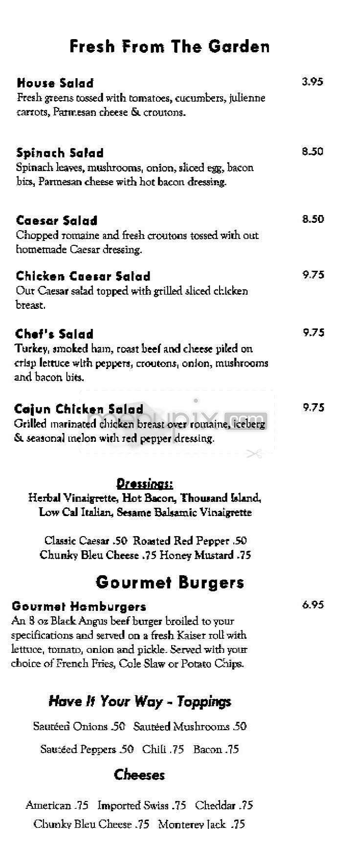 Three Cheers - Boston, MA menu_pic