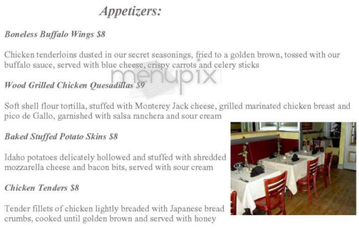 Times Irish Pub - Boston, MA menu_pic