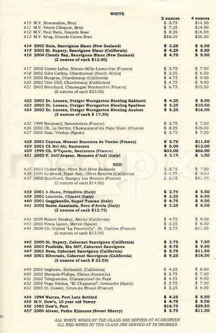 Troquet on South - Boston, MA menu_pic