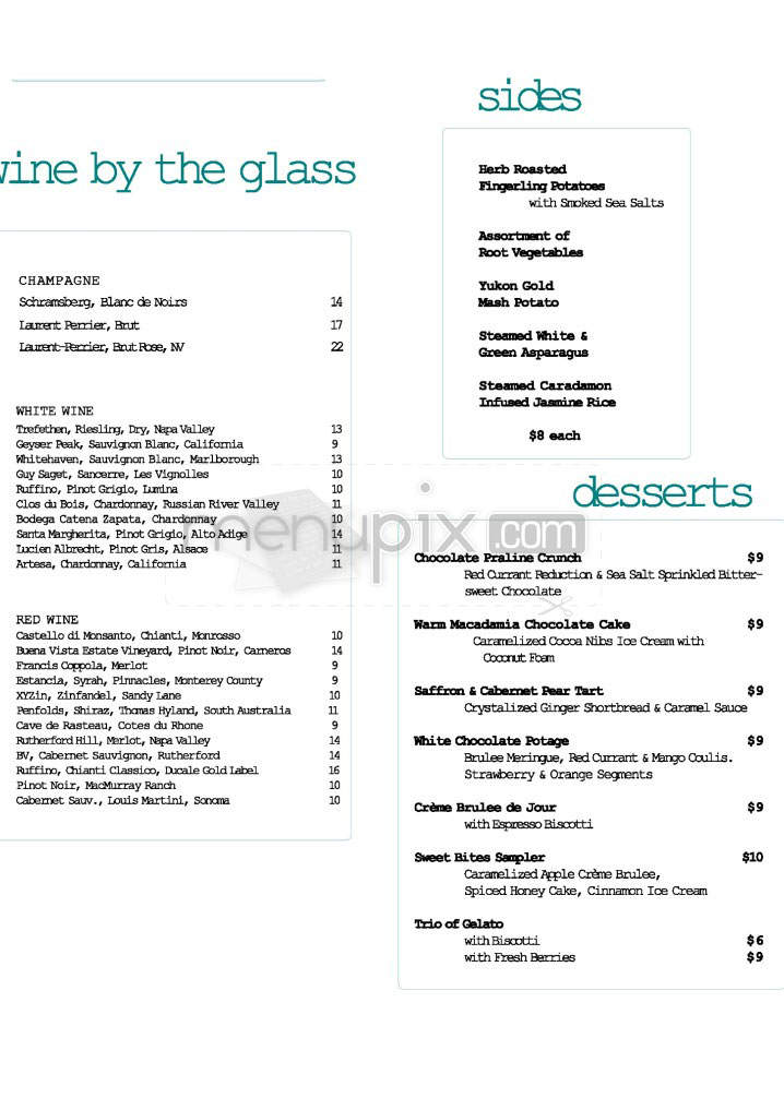 Turner Fisheries Restaurant and Bar - Boston, MA menu_pic