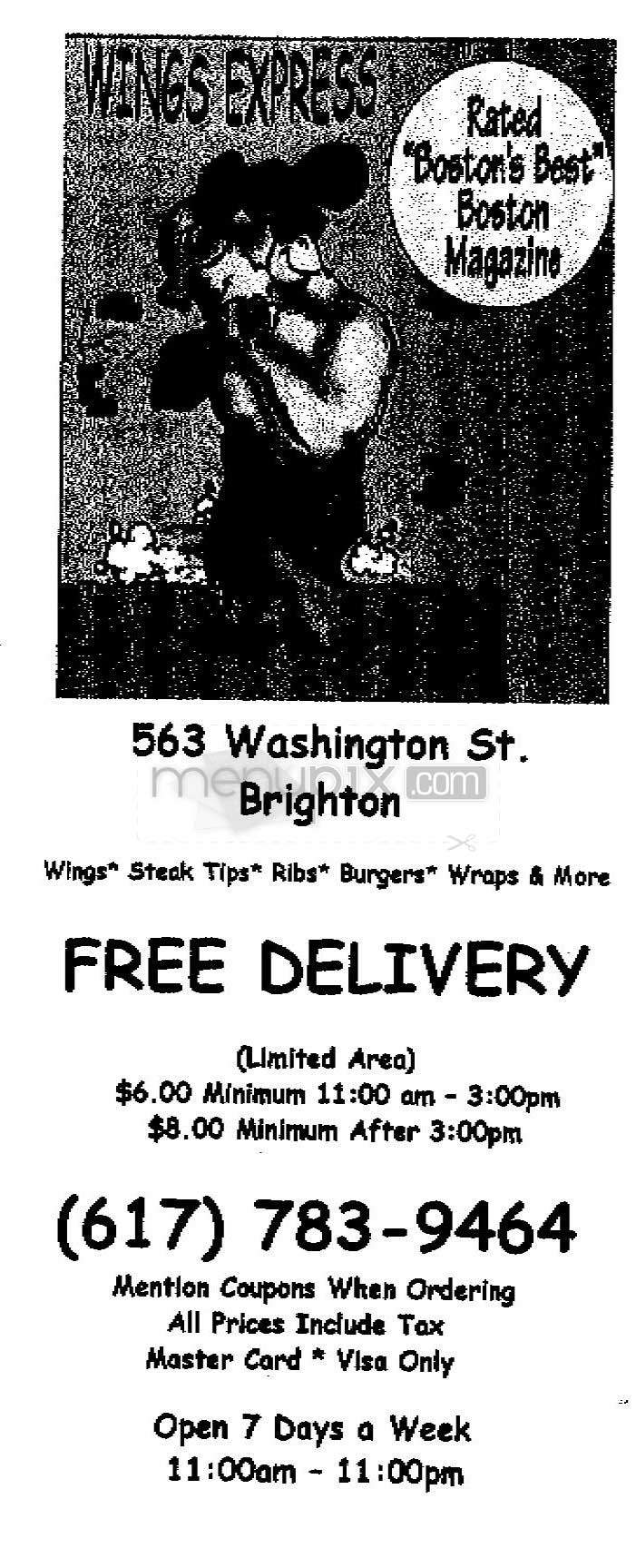 /1170/Wings-Express-Brighton-MA - Brighton, MA