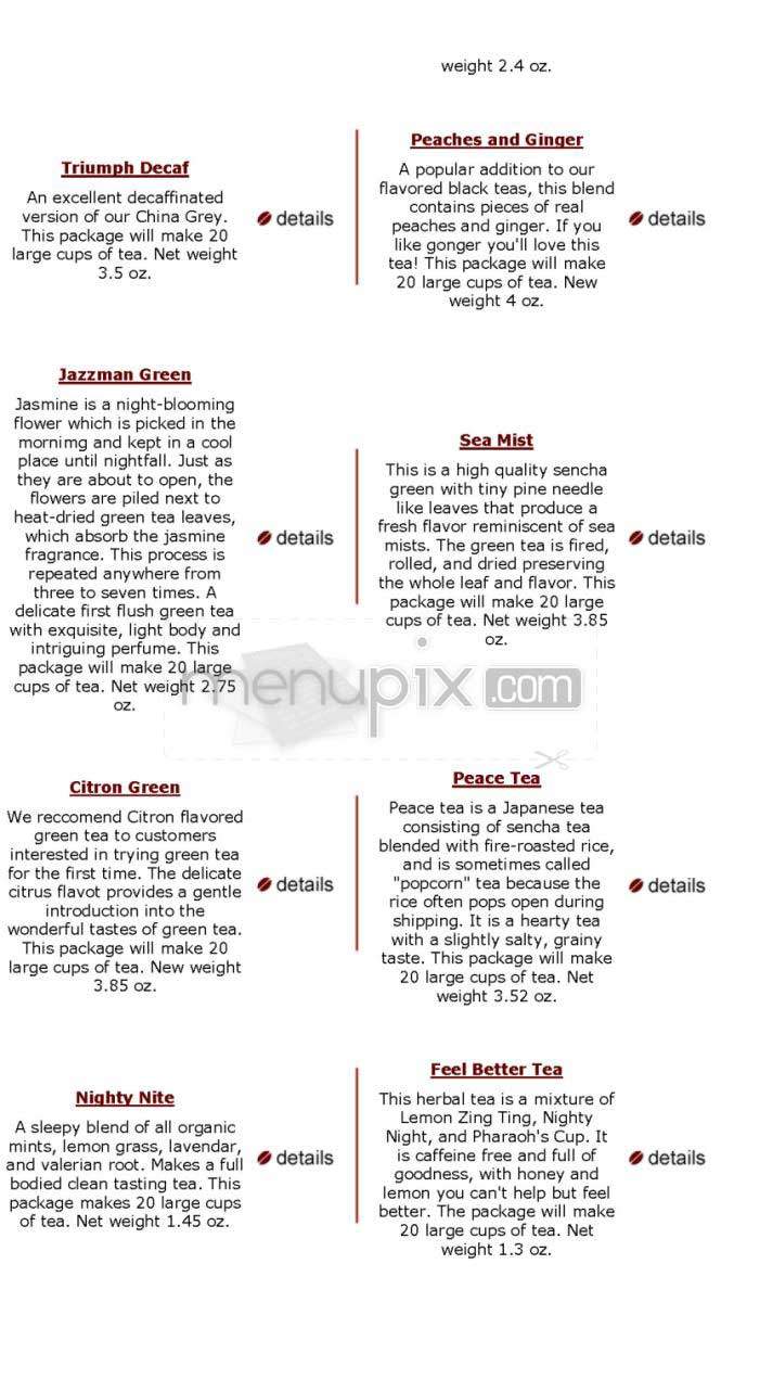 Espresso Royale - Champaign, IL menu_pic