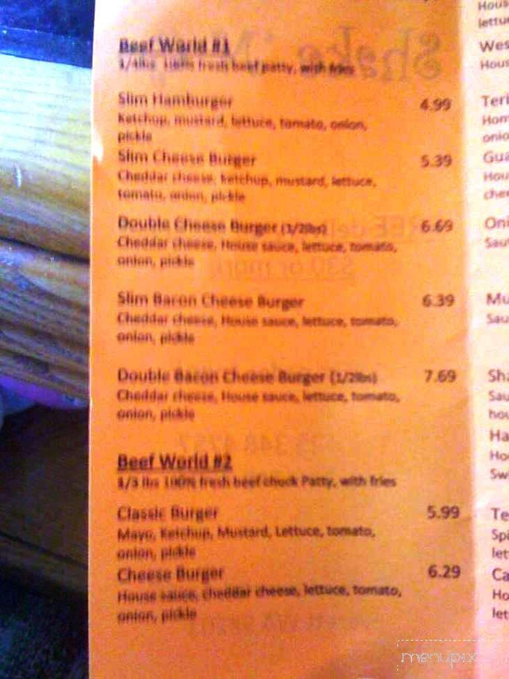 Billie on Gourmet Burger & Fish Chips - Everett, WA menu_pic