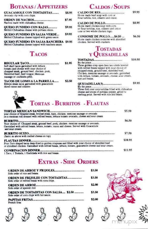 Buchos Restaurant - Bolingbrook, IL menu_pic