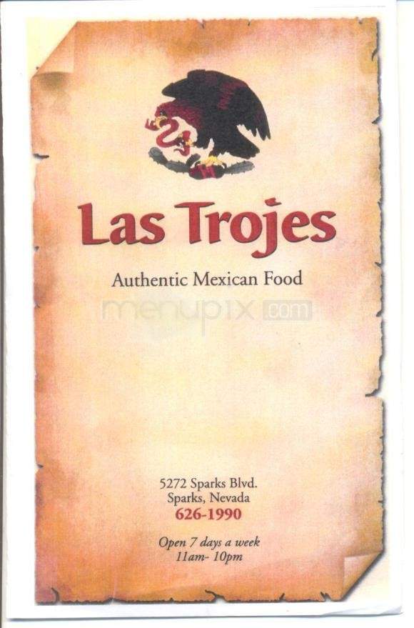 Las Trojes Mexican Restaurant - Sparks, NV menu_pic