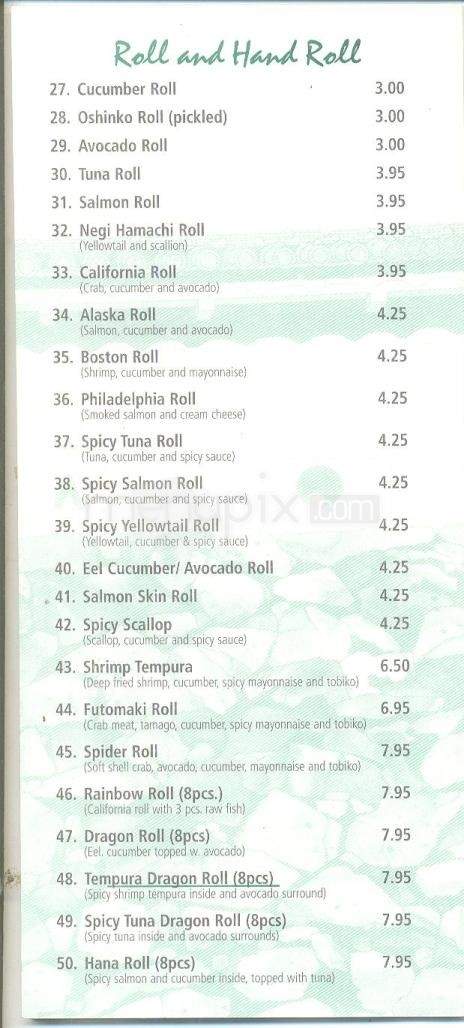 Sushi King Japanese Cuisine - Carson City, NV menu_pic