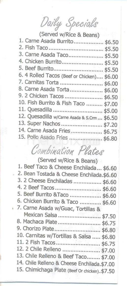 /199493/Rigobertos-Taco-Shop-Menu-South-Lake-Tahoe-CA - South Lake Tahoe, CA