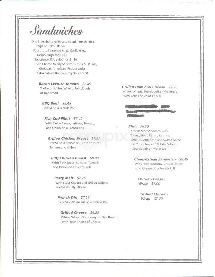 Crazy Wieners Sports Bar and Grill - Reno, NV menu_pic