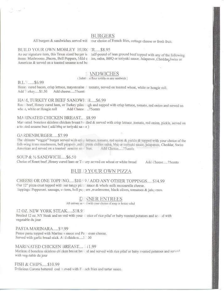 Great American Grill at Hilton Garden Inn - Reno, NV menu_pic