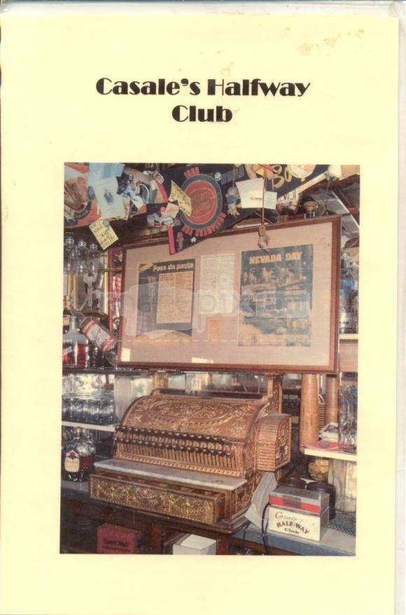 Casale's Halfway Club - Reno, NV menu_pic