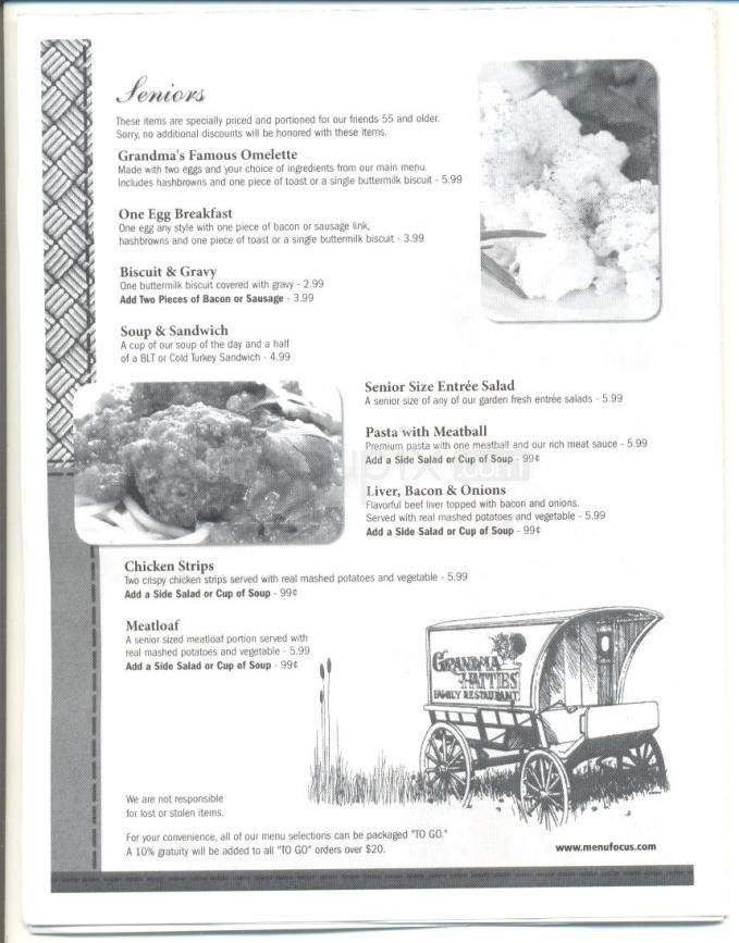Grandma Hattie's - Carson City, NV menu_pic