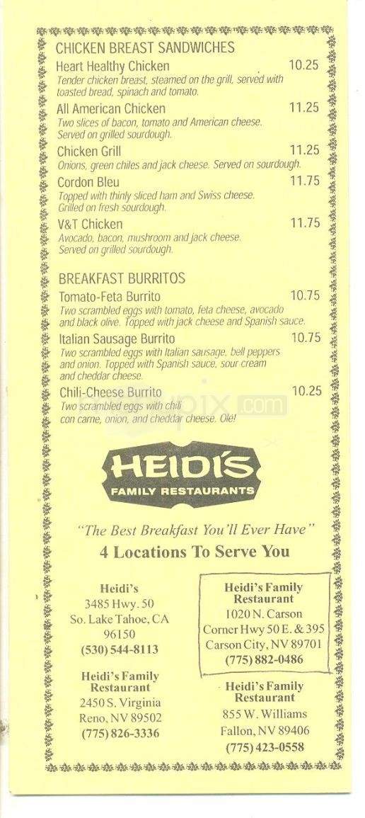 /2800734/Heidis-Family-Restaurant-Carson-City-NV - Carson City, NV