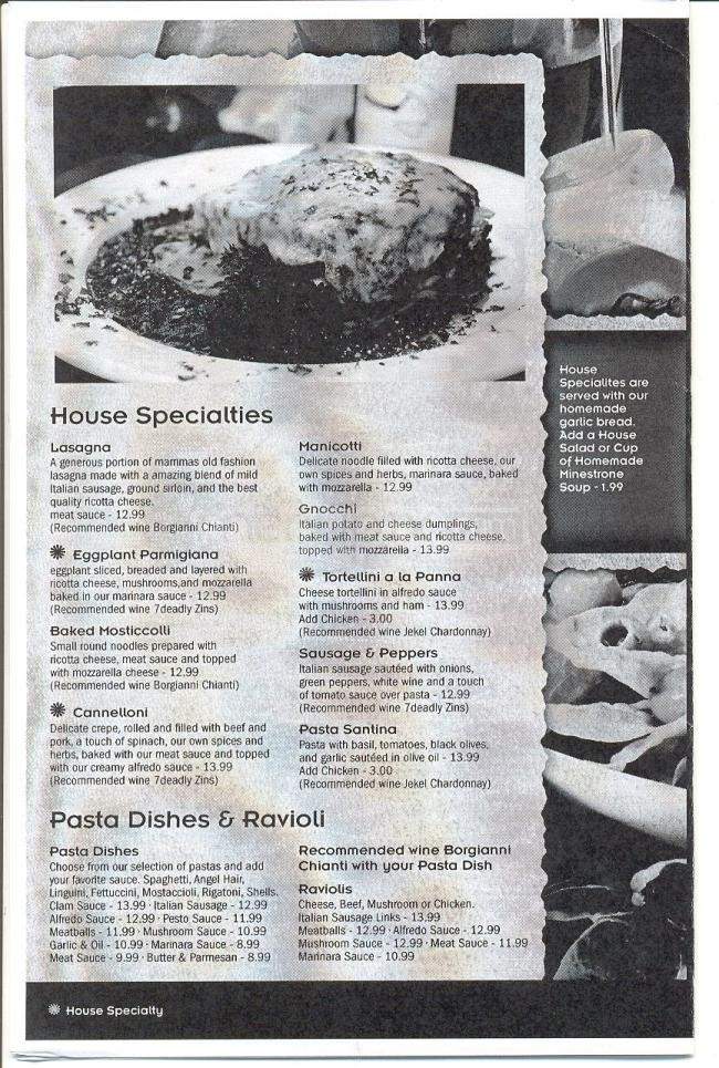 Pasquales Two Guys From Italy - Gardnerville, NV menu_pic