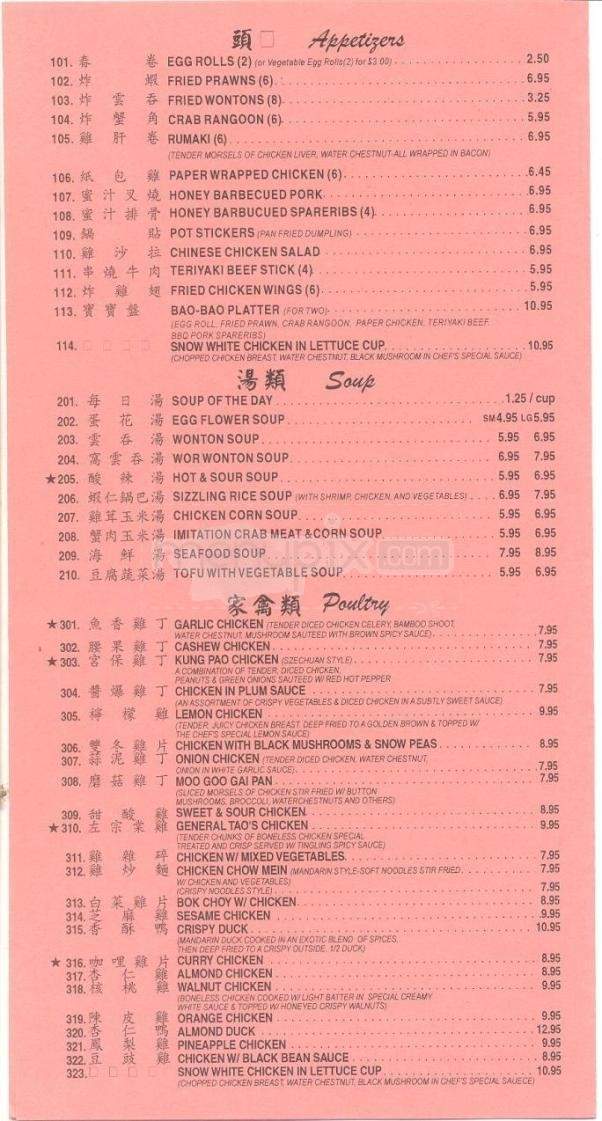 Panda Kitchen - Carson City, NV menu_pic