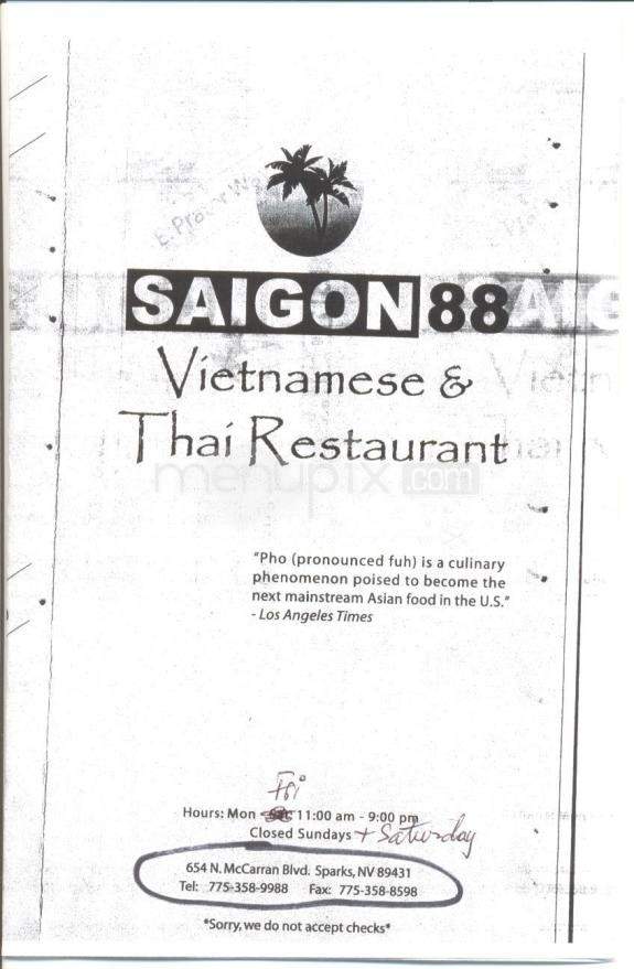 /2800996/Saibon-88-Restaurant-Sparks-NV - Sparks, NV