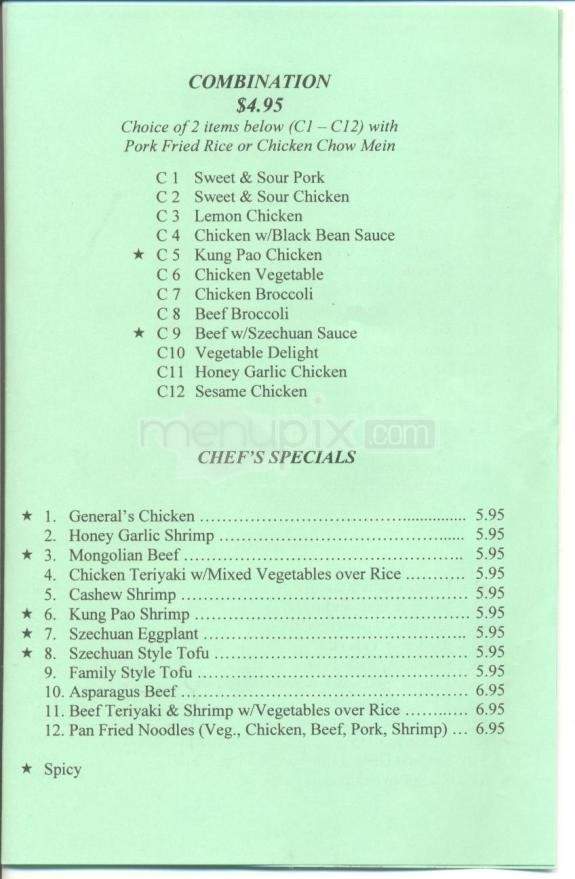 Egg Roll King - Reno, NV menu_pic