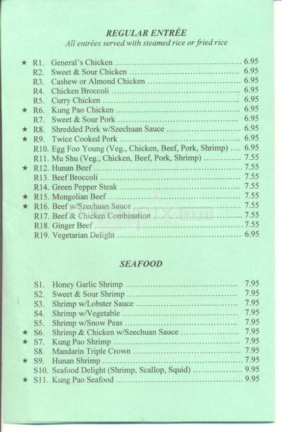 Egg Roll King - Reno, NV menu_pic