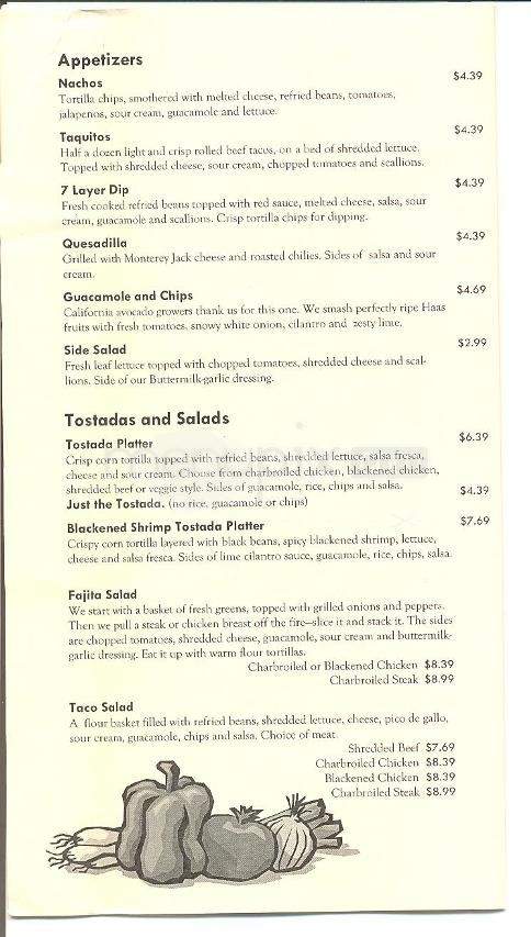 Michael's Grill & Taqueria - Salinas, CA menu_pic