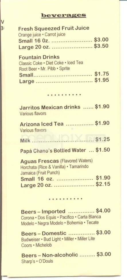 /5548721/Papa-Chanos-Menu-Monterey-CA - Monterey, CA