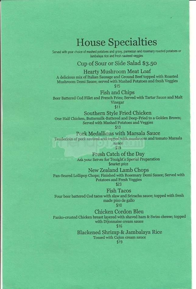 The Getaway Cafe - South Lake Tahoe, CA menu_pic