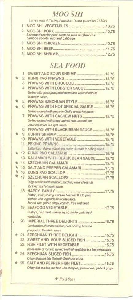 Chinese Cuisine - Tahoe City, CA menu_pic