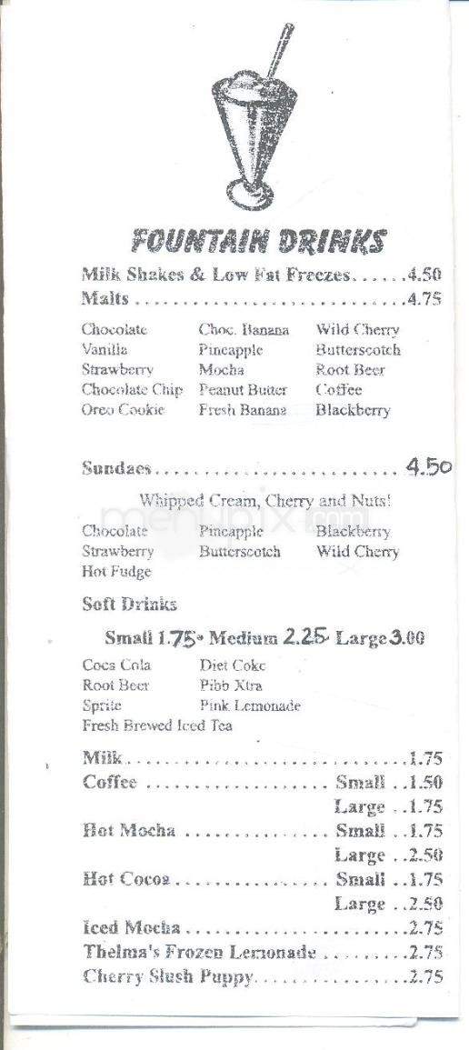 Colombo's Burgers A-Go-Go - South Lake Tahoe, CA menu_pic