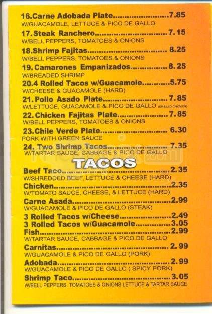 Aldertos - Reno, NV menu_pic