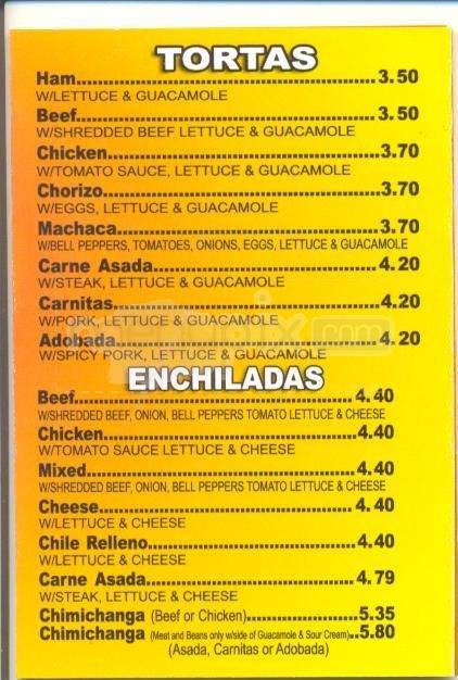 Aldertos - Reno, NV menu_pic