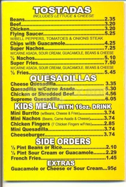 Aldertos - Reno, NV menu_pic