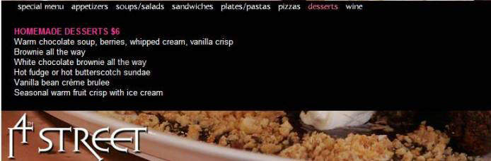 14th St Bar & Grill - Boulder, CO menu_pic