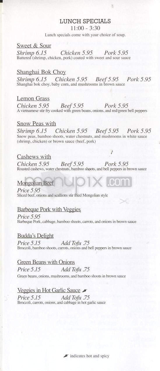 Angkor Cuisine - Longmont, CO menu_pic