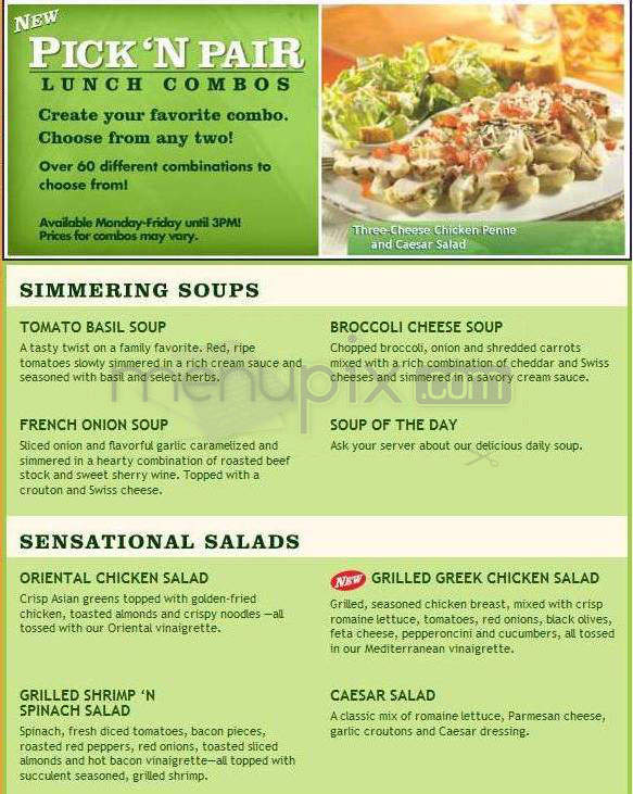 Applebee's Neighborhood Grill - Longmont, CO menu_pic
