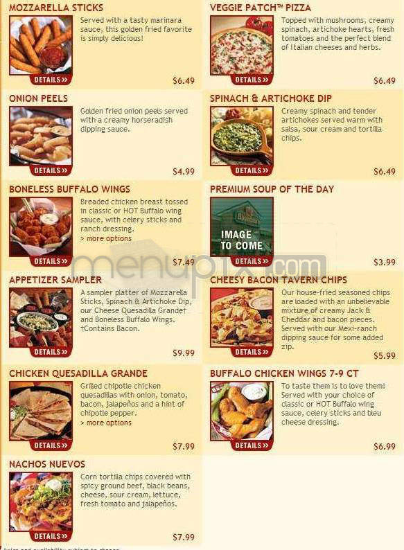 Applebee's Neighborhood Grill - Longmont, CO menu_pic