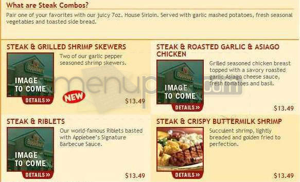 Applebee's Neighborhood Grill - Longmont, CO menu_pic