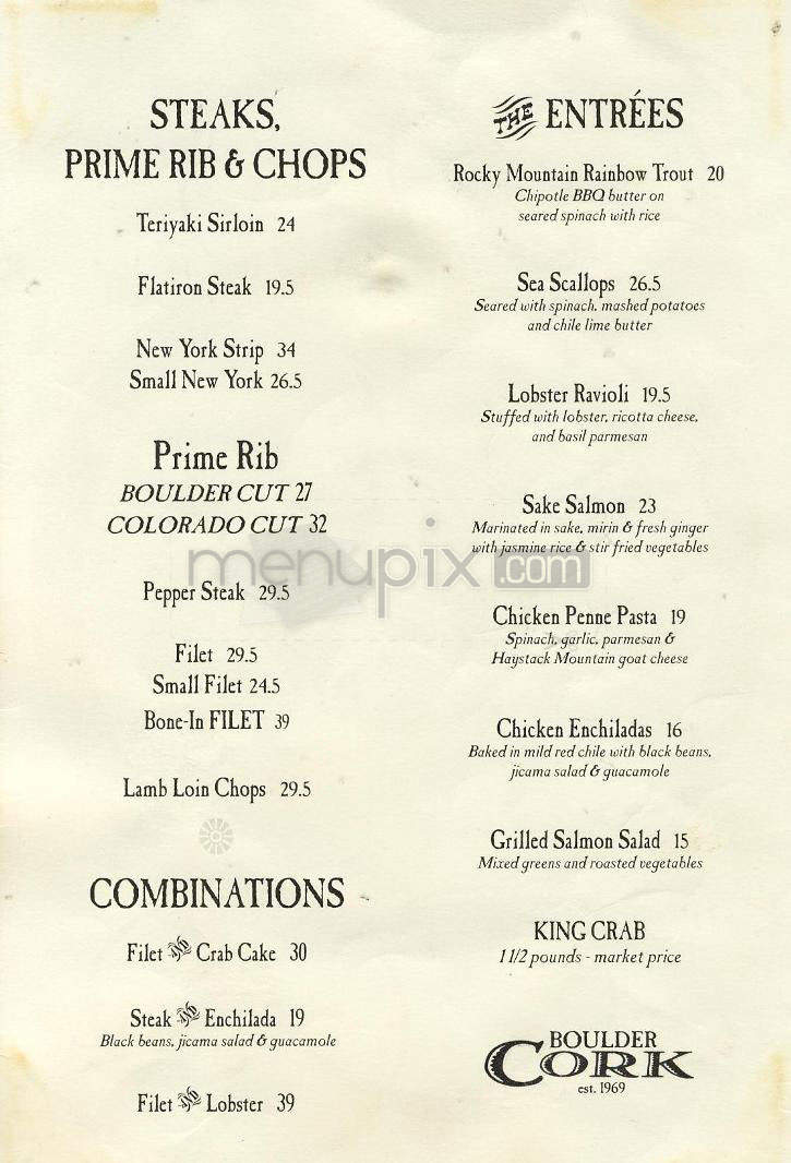 Boulder Cork - Boulder, CO menu_pic