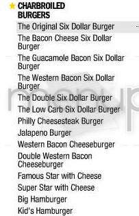 Carl's Jr - Firestone, CO menu_pic