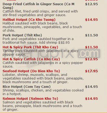 Chez Thuy Restaurant - Boulder, CO menu_pic
